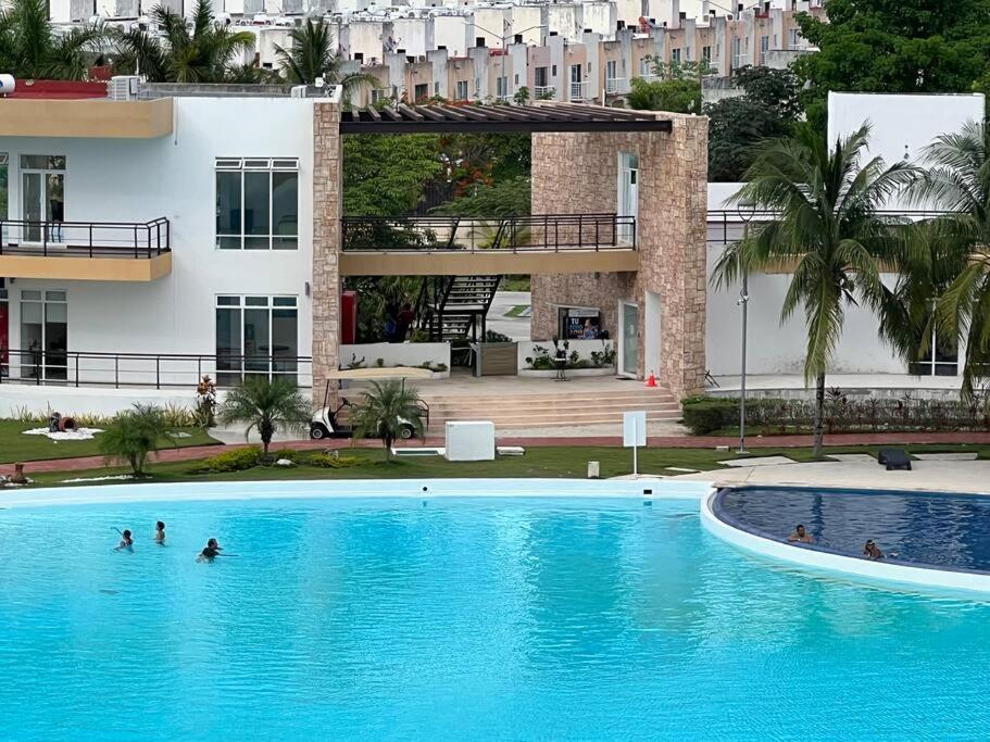 Лагуна. Прохладная. С Бассейном, 15 Мин От Моря Cancun Exterior photo