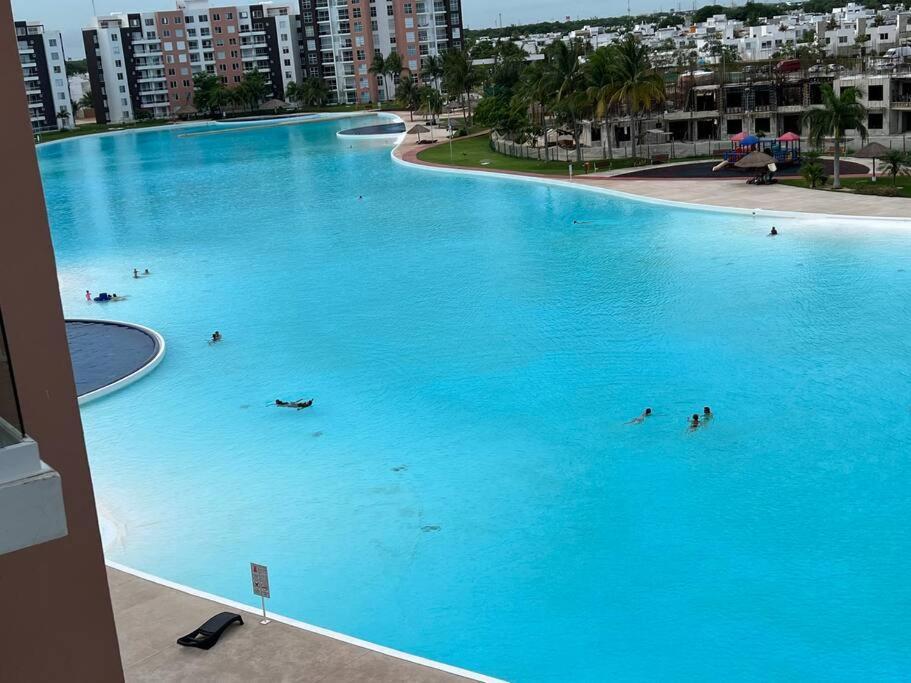 Лагуна. Прохладная. С Бассейном, 15 Мин От Моря Cancun Exterior photo