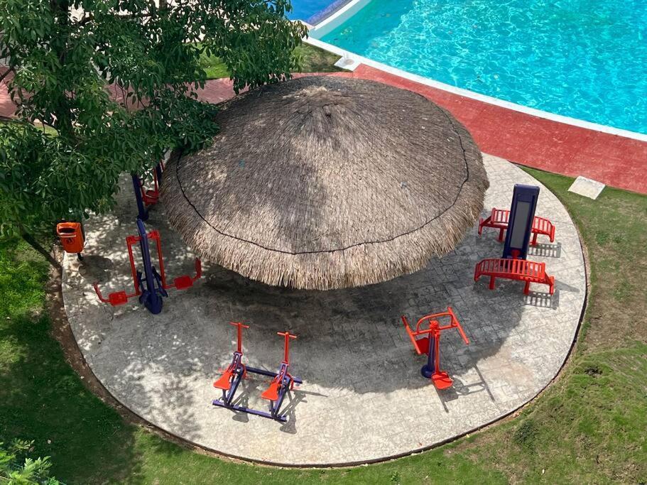 Лагуна. Прохладная. С Бассейном, 15 Мин От Моря Cancun Exterior photo