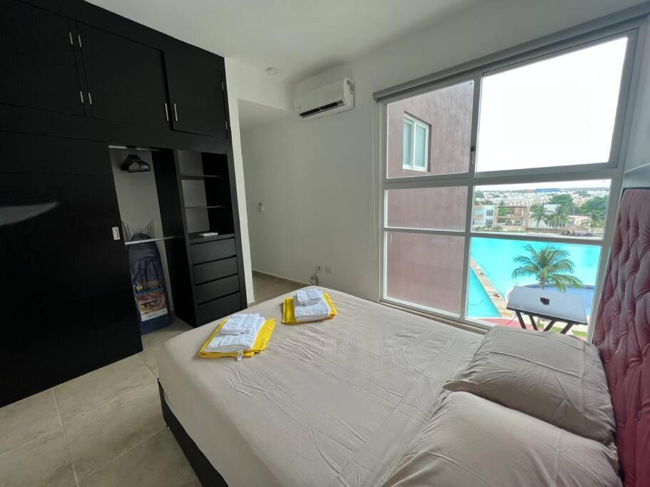 Лагуна. Прохладная. С Бассейном, 15 Мин От Моря Cancun Exterior photo